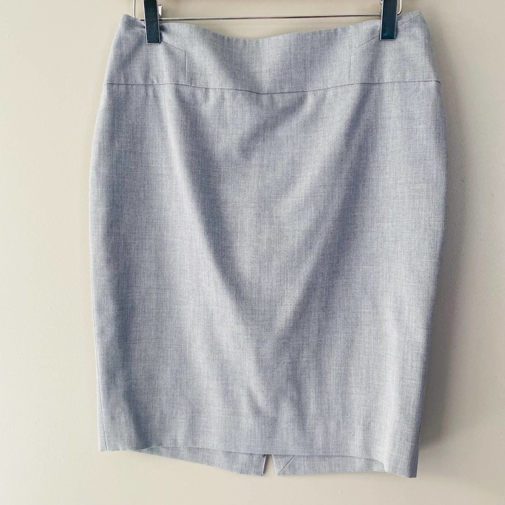 The Limited Gray Pencil Skirt
